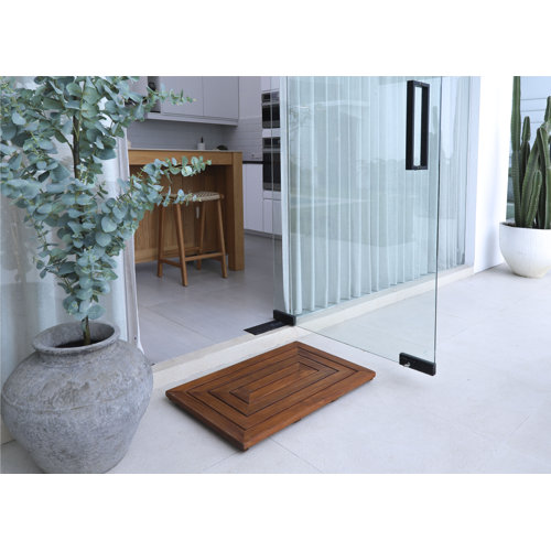 NordicStyle Teak Shower Mat & Reviews | Wayfair